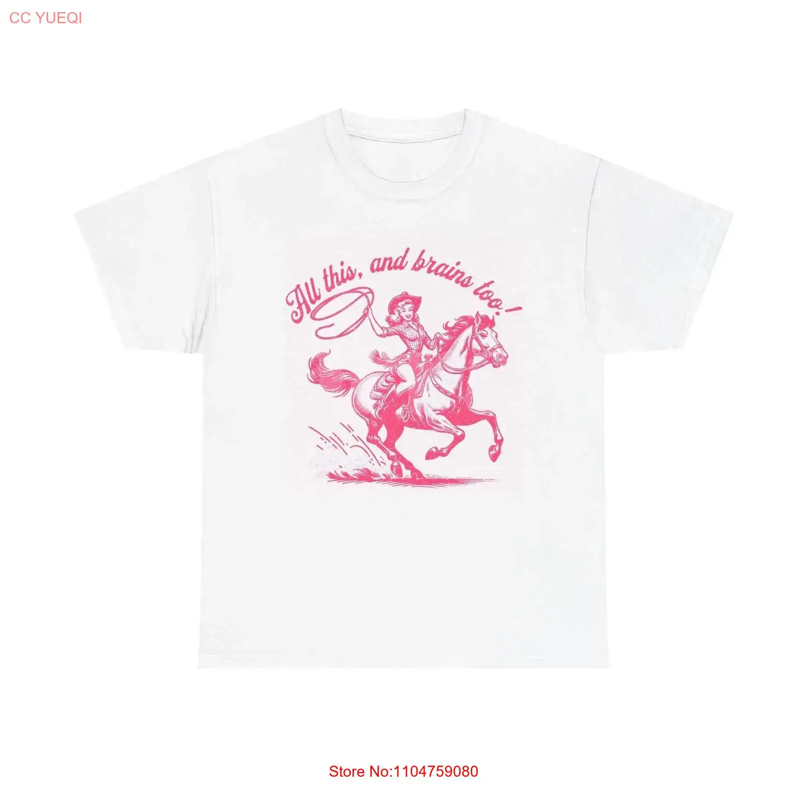 Streetwear Brand Vintage - Camiseta All This And Brains Too