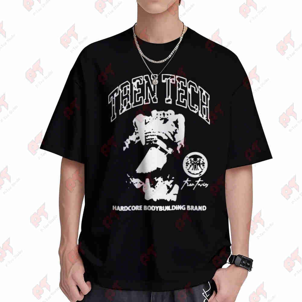 Streetwear Brand Tees - Camiseta de manga corta Tren Tech