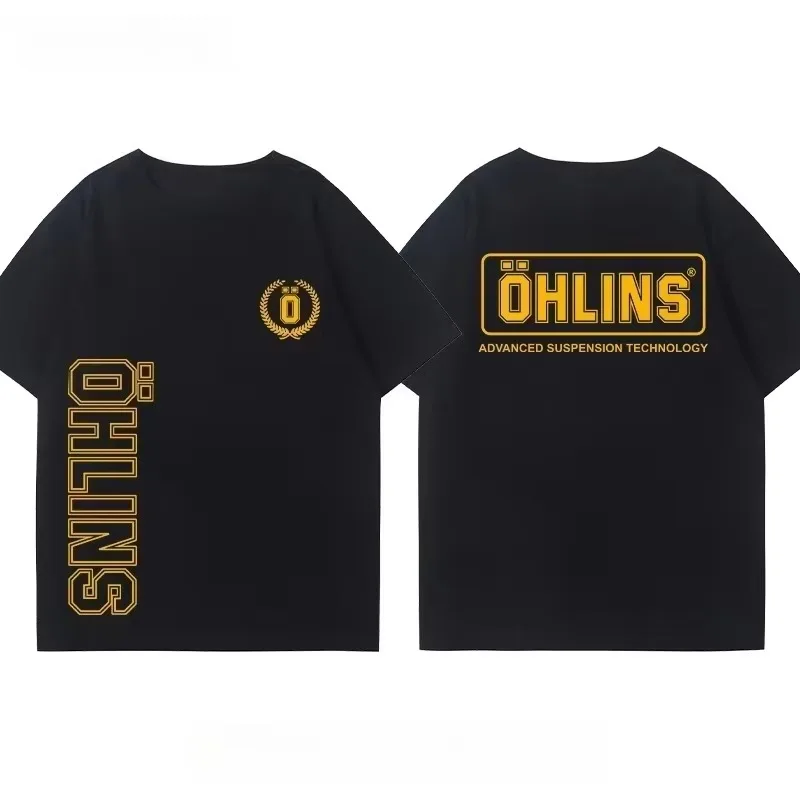 Streetwear Brand Tees - Camiseta gráfica de algodón para hombre
