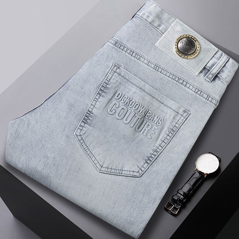 Streetwear Brand Denim - Pantalones vaqueros finos de verano, ropa