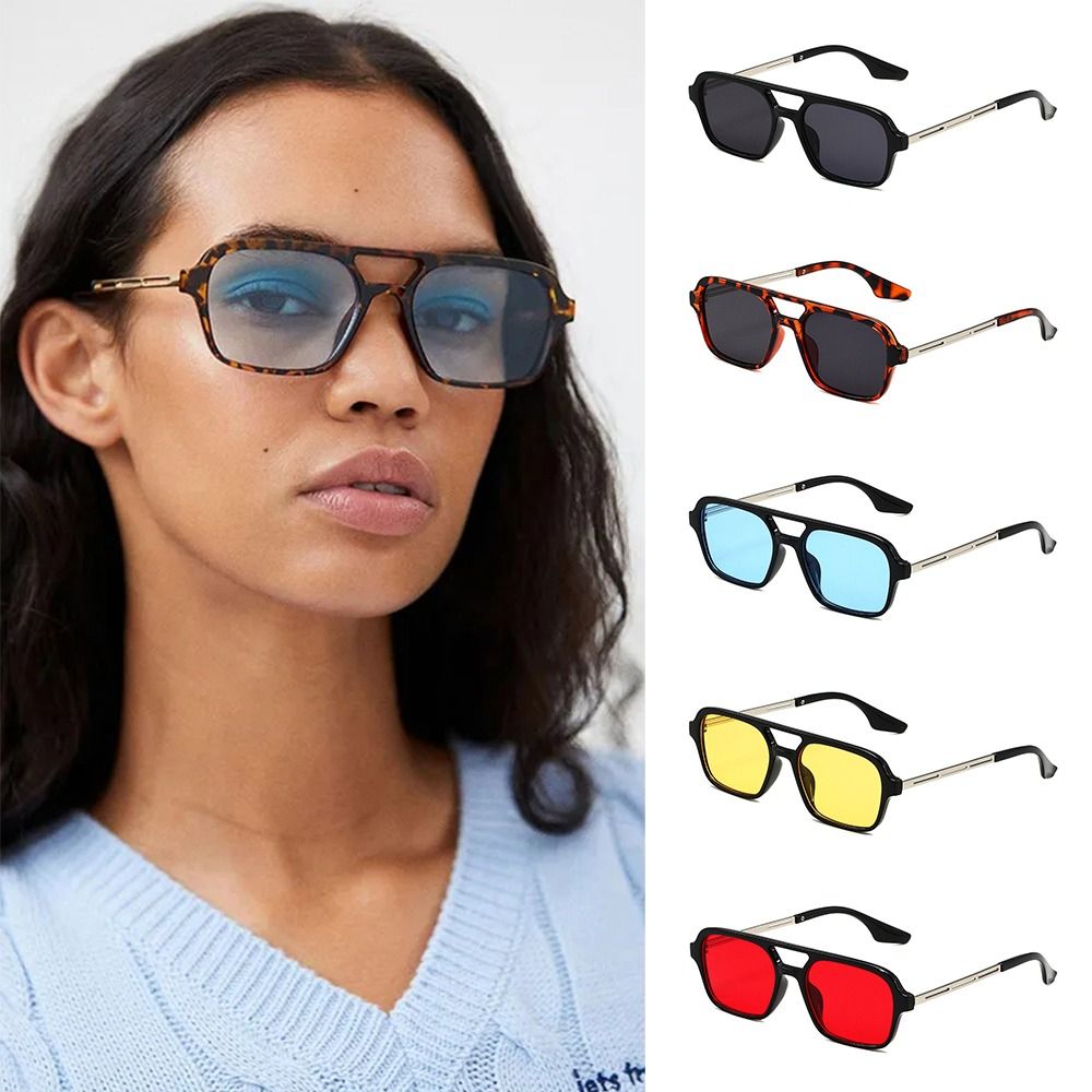Streetwear Brand Vintage - Gafas de Sol Cuadradas de Marca