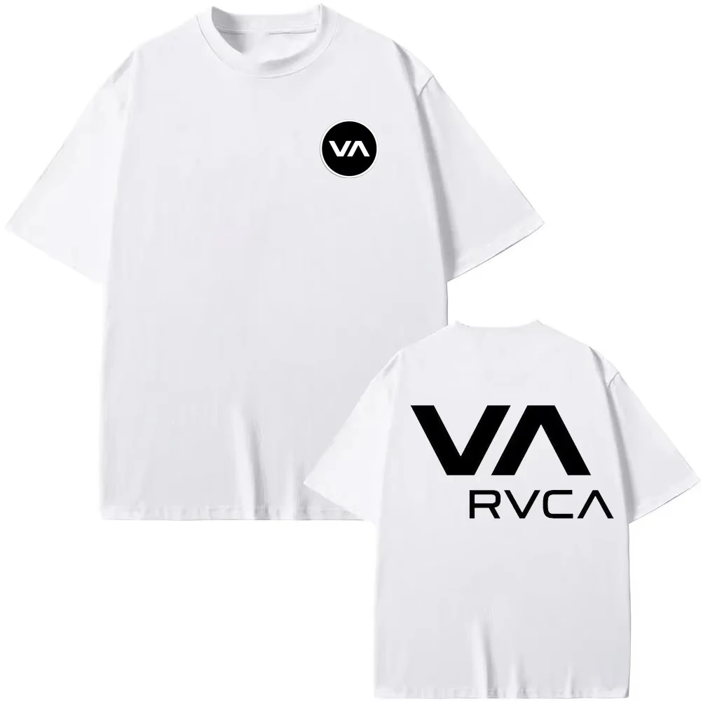 Streetwear Brand Tees - Camiseta RVCA negra de verano, camiseta