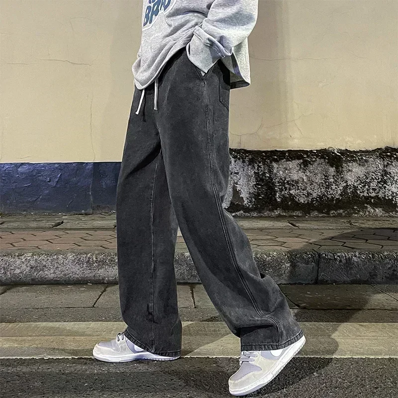 Jeans holgados de estilo corea - Streetwear Brand Denim reseña y precio