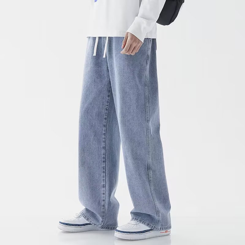 Jeans holgados de estilo corea - Streetwear Brand Denim reseña y precio