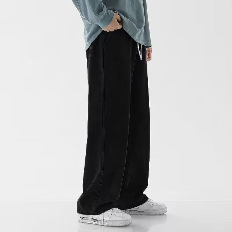 Jeans holgados de estilo corea - Streetwear Brand Denim reseña y precio