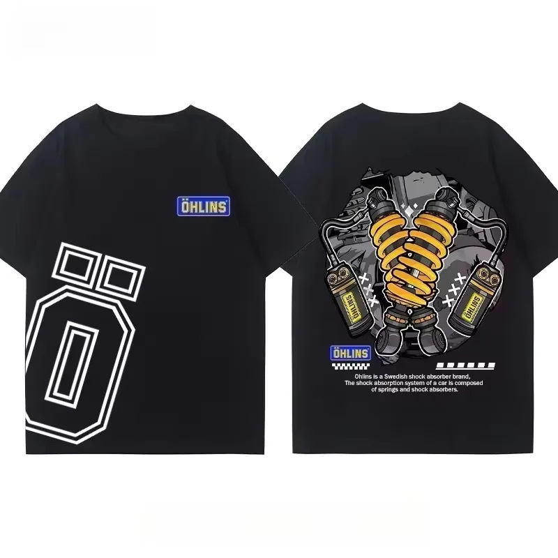 Camiseta gráfica de algodón pa - Streetwear Brand Tees reseña y precio