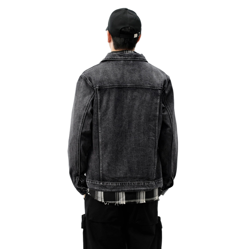 Chaqueta vaquera gris de talla - Streetwear Brand Denim reseña y precio